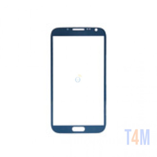 VIDRO PARA TOUCH SAMSUNG GALAXY NOTE 2 / N7105 N7100 AZUL